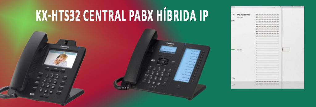 KX-HTS32 Central PABX HÍBRIDA IP